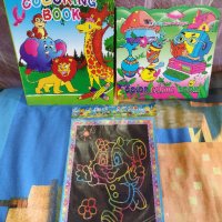 Книги за оцветяване - комплекти, снимка 1 - Детски книжки - 24245129