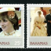 Чисти марки Лейди (принцеса) Даяна 1982 от Барбадос , снимка 1 - Филателия - 41691035