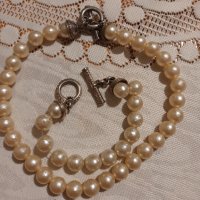 Оригинален комплект перли и сребро-Реминисенс, снимка 5 - Бижутерийни комплекти - 40779952