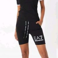 Armani дамски летни екипи - тениска и къси панталонки реплика, снимка 7 - Спортни екипи - 41676479