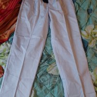Два нови бели панталона, снимка 1 - Панталони - 44228604