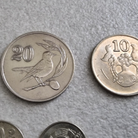 Монети . Кипър .1,2 ,5, 10 ,20 ,50 и 100  цента. 7 бройки., снимка 4 - Нумизматика и бонистика - 44792943