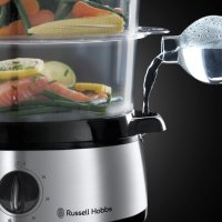 Уред за готвене на пара Russell Hobbs 19270-56 800W, снимка 4 - Уреди за готвене на пара - 42246252