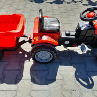 PILSAN червен детски трактор ACTIVE с ремарке, снимка 2 - Коли, камиони, мотори, писти - 44585987