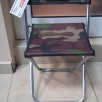 ПРОМО! Здрав сгъваем камуфлажен стол с облегалка, снимка 1 - Къмпинг мебели - 40933909