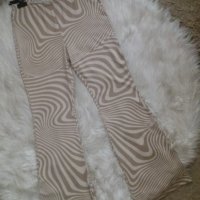 Клин-панталон в бежови цветове чарлстон, снимка 1 - Клинове - 42002068