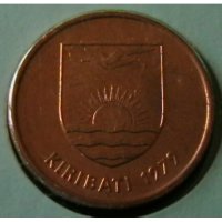 1 цент 1979, Кирибати, снимка 2 - Нумизматика и бонистика - 38636346