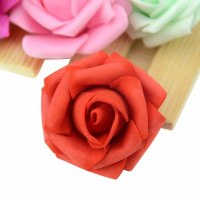Изкуствени рози за декорация на букети и други - 4 см различни цветове , снимка 2 - Изкуствени цветя - 28122887