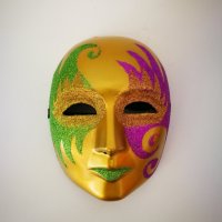 Парти маска венецианска, универсален размер / 174, снимка 2 - Други игри - 34280069