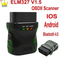 Мултимарков диагностичен интерфейс, Bluetooth 4.0, ELM 327 4U®, OBDII V015. Android, IOS, снимка 1 - Друга електроника - 40441256