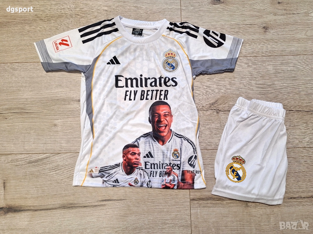 Футболна фланелка на Килиан Мбапе #РЕАЛ М #специално издание!, снимка 1