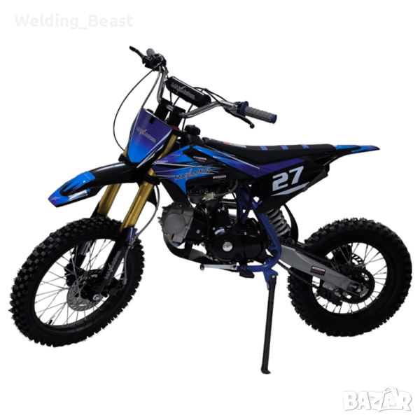 MX Sport Кросов мотор 125cc/кубика - Blue spirit, снимка 1