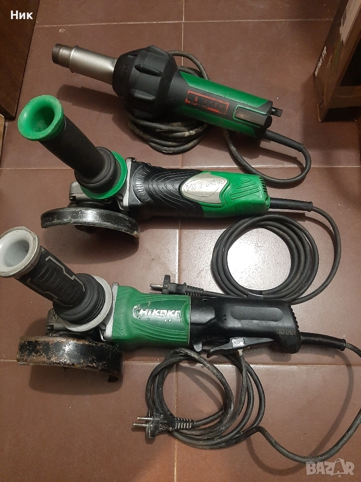 Ъглошлайфи и пистолет LEISTER, снимка 1