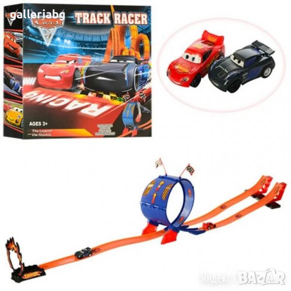 Писта с колички Cars - колите, Светкавицата Маккуийн (Lightning McQueen), снимка 1