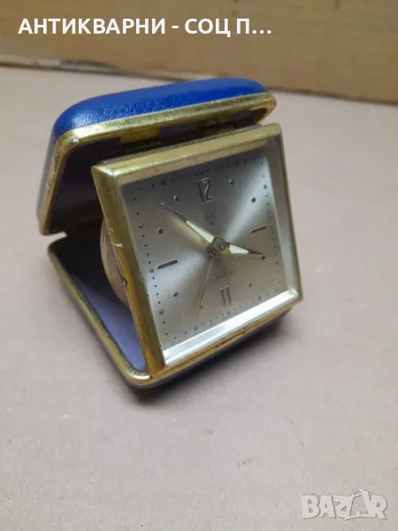 Соц Стар Механичен Часовник Будилник  Работещ., снимка 1