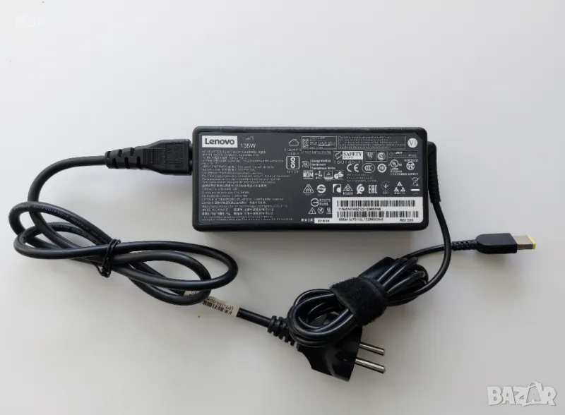 Оригинално зарядно Lenovo 20V, 135W за лаптоп или мини компютър, снимка 1