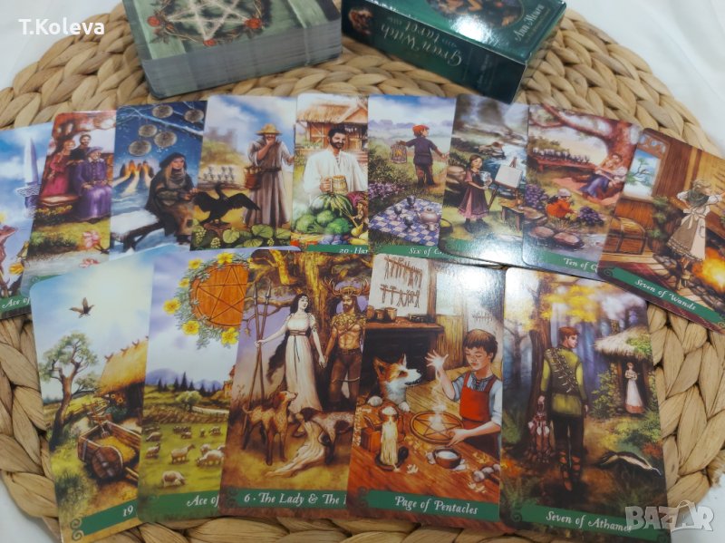Нови карти Green witch tarot , снимка 1