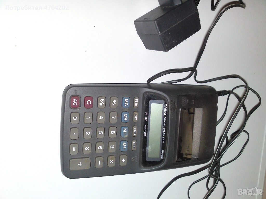 Калкулатор с принтер Casio, снимка 1