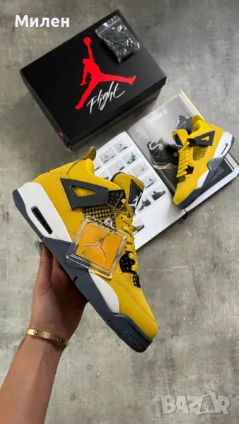 Air Jordan 4 Retro Lightning  , снимка 1