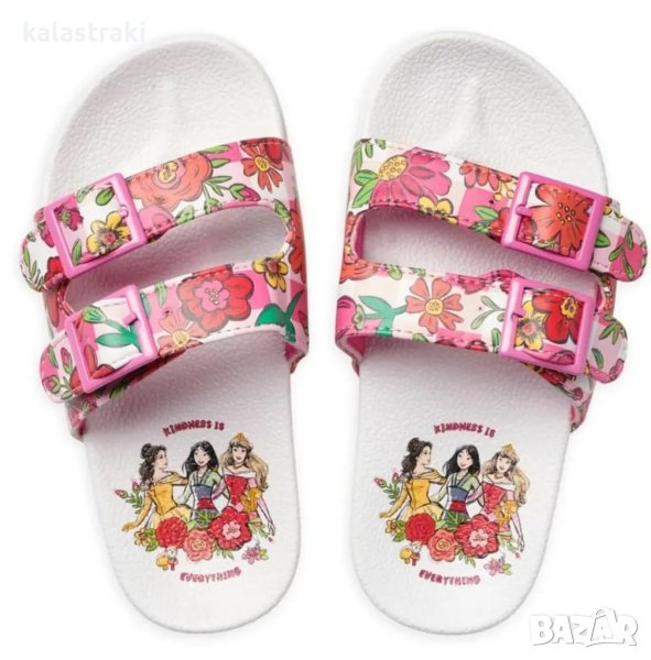 Прекрасни детски чехли на Принцесите, номер 27-28, снимка 1