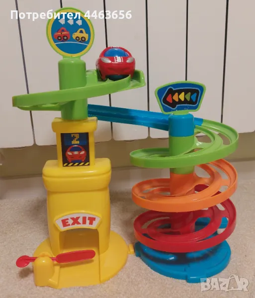 Детски комплект PlayGo - Паркинг с кола, снимка 1