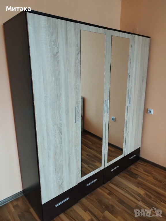 Четирикрилен Гардероб Селект, снимка 1