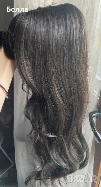 НОВА естествена перука! 100% високо качество, снимка 1