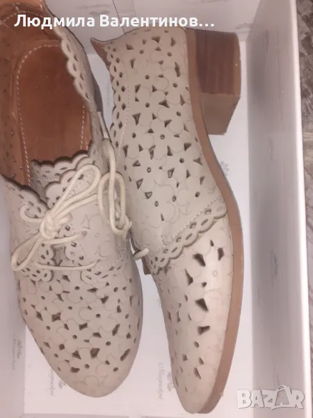 Обувки, естествена кожа,  40 номер, снимка 1