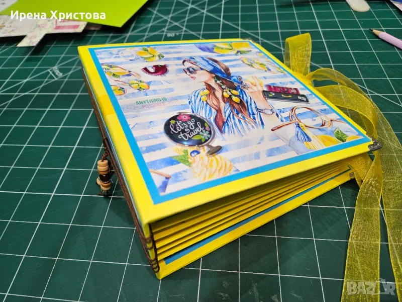 Ръчно изработен албум за жена. Наличен! , снимка 1
