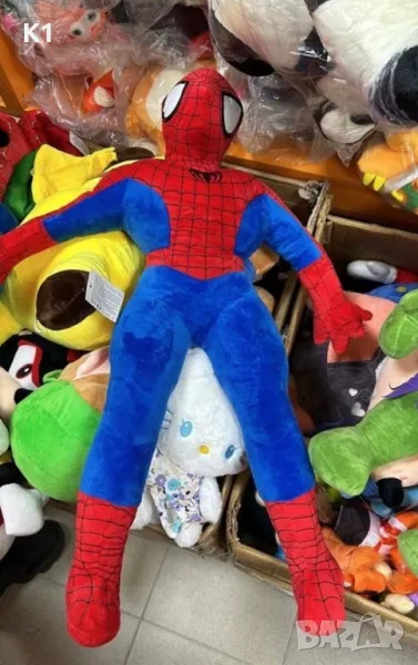 Голяма плюшена играчка Спайдърмен 70см/45см, снимка 1