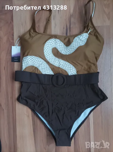 Averie 2ХЛ луксозен цял бански, снимка 1