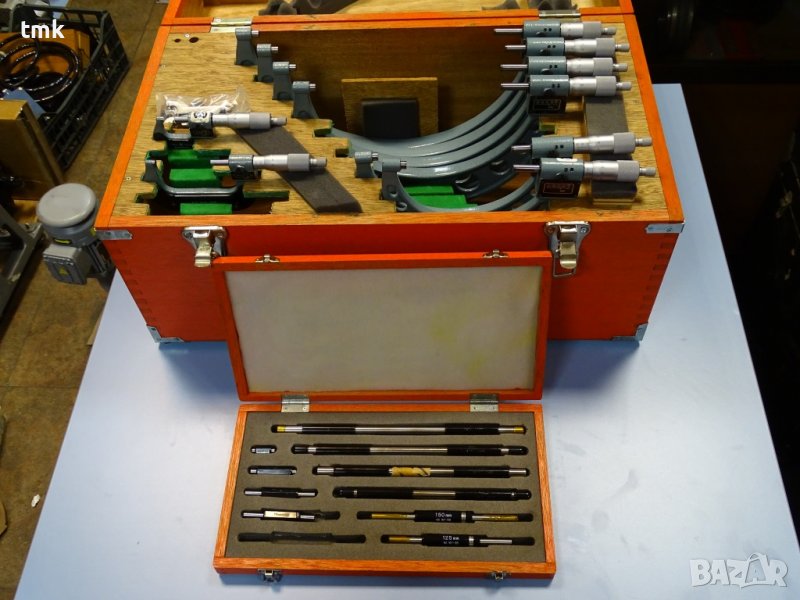 комплект микрометри Mitutoyo 193-904 outside micrometer 0-300mm, снимка 1