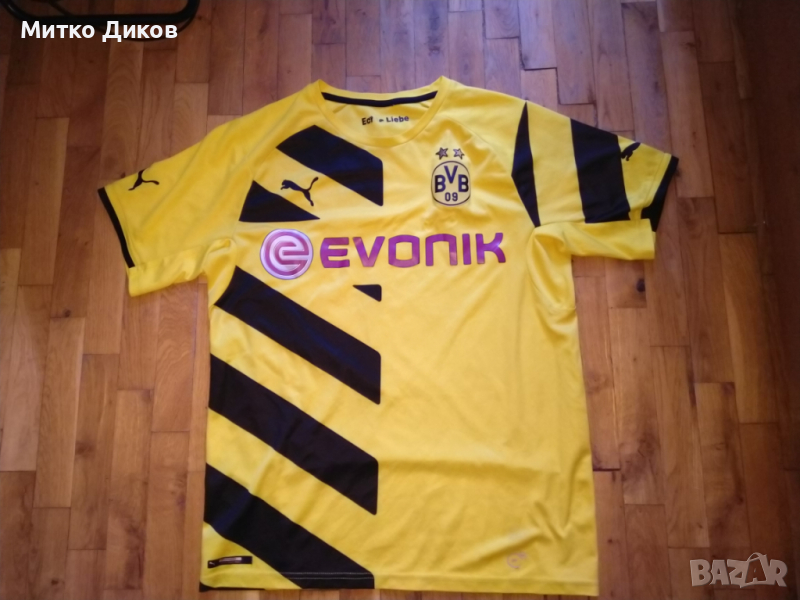 Футболна тениска на Борусия Дортмунд маркова на Пума №11 Reus размер С, снимка 1