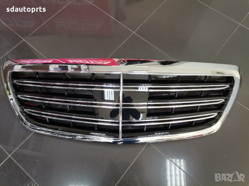 Нова Централна Решетка Mercedes S Facelift W222 Lift AMG 63 65 S63, снимка 1