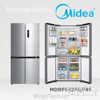 Хладилник Side by Side Midea MDRF632FGF28, 474 л, Клас F, Компресор Inverter, Display, Total No Fros, снимка 1
