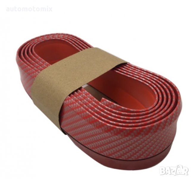 СПОЙЛЕР САМУРАЙ ЗА БРОНЯ,Червен карбон - 29067, снимка 1