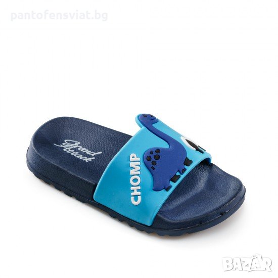 Детски гумени чехли GRAND ATTACK синьо 24/29, снимка 1