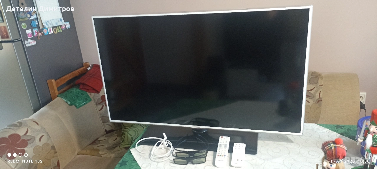 3D smart TV Samsung UE40F6510ss за части, снимка 1