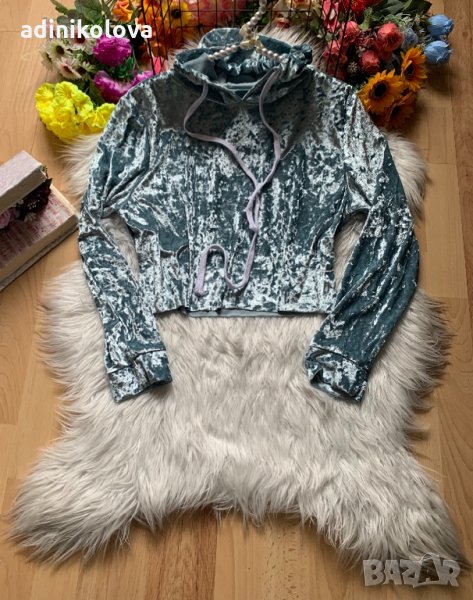 Суитшърт кадифе, снимка 1