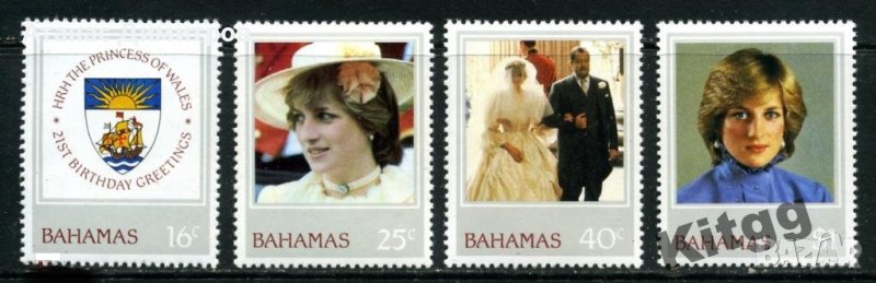 Чисти марки Лейди (принцеса) Даяна 1982 от Барбадос , снимка 1