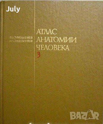 Атлас анатомии человека, Том 3,  Р. Д. Синельников, Я. Р. Синельников, снимка 1