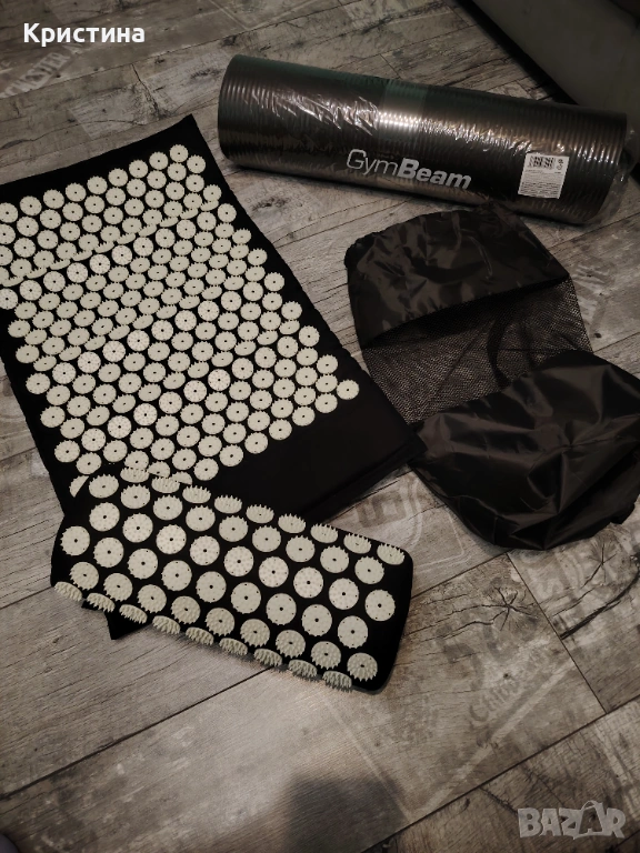 Комплект - Йога и акупунктурна постелка , снимка 1