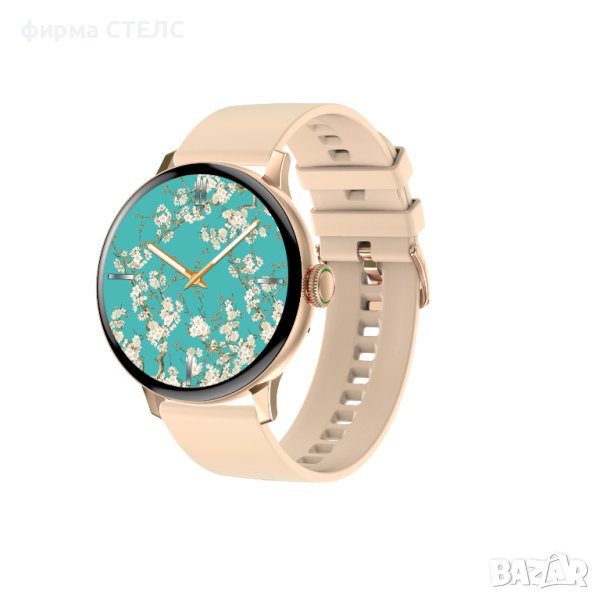 Смарт часовник STELS DT22, Водоустойчив IP68, 1.19 инчов HD Full touch control, Резолюция 390 * 390 , снимка 1