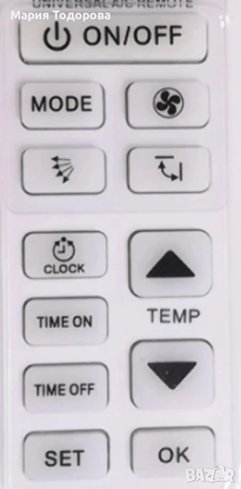 Универсално дистанционно управление AC 108, снимка 1