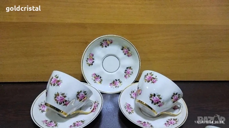 руски порцелан чаши за чай , снимка 1
