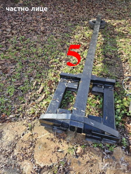 Продавам Метална ( кранова ) греда челен товарач, мотокар или др. техника, снимка 1