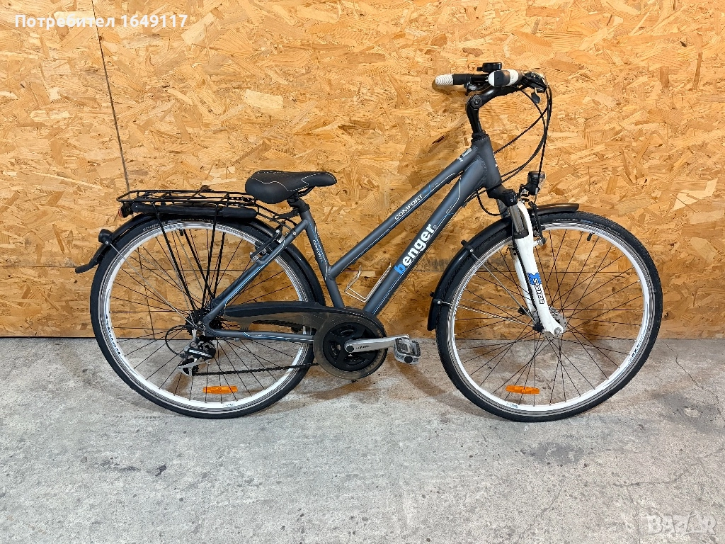 28цола Berger алуминиев дамски градски велосипед колело[24ck-Shimano], снимка 1