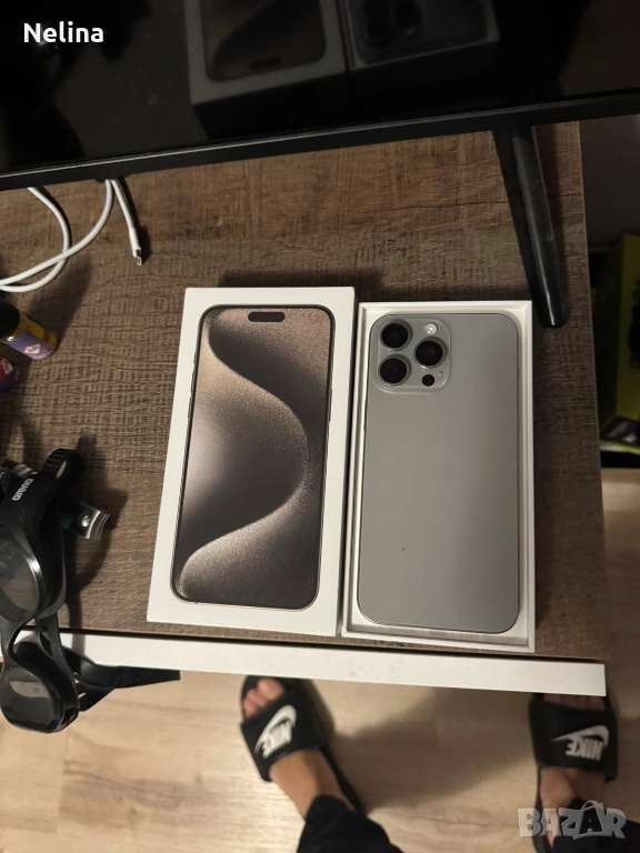  iPhone 15 Pro Max – 256GB – Отлично техническо състояние, снимка 1