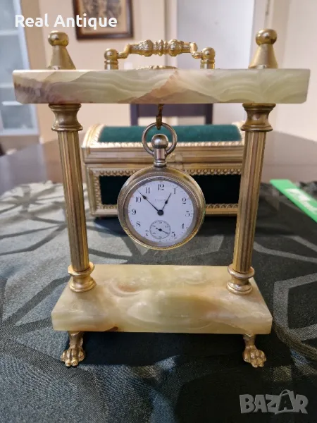 Топ- Уникален голям антикварен колекционерски американски джобен часовник ELGIN , снимка 1