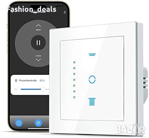 Нов Превключвател за ролетни щори с управляем светодиод, снимка 1